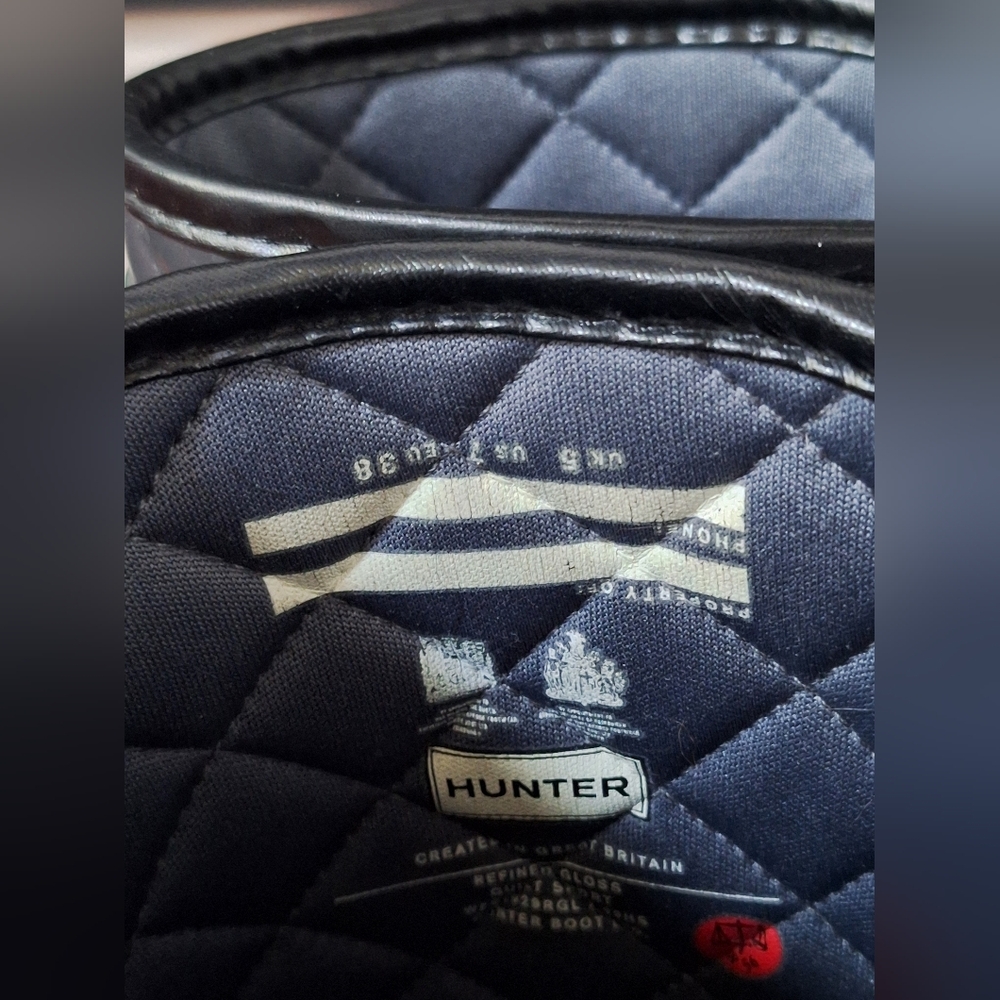 Hunter Gray Gloss Refined Adjustable Quilted Long… - image 7